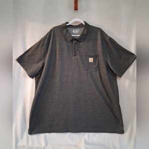 Carhartt Charcoal Polo Shirt for Men